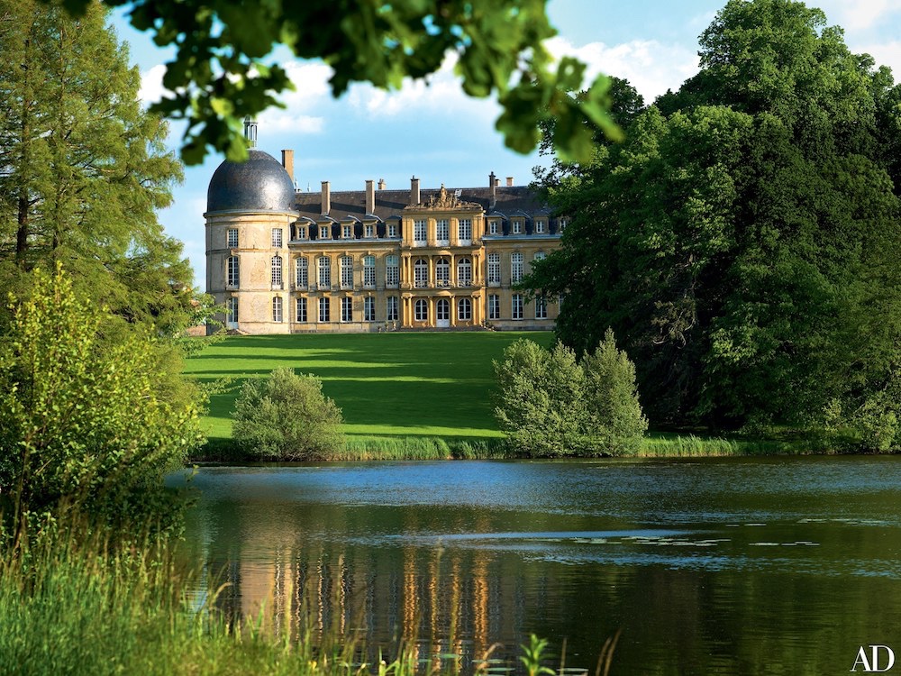  North façade of Château de Digoine 